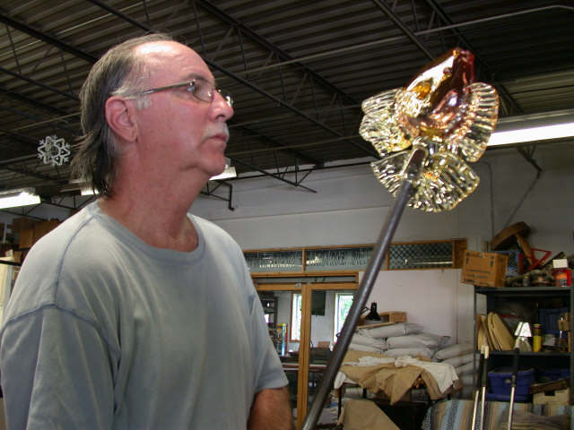 Ruby and Amber Glass Fish